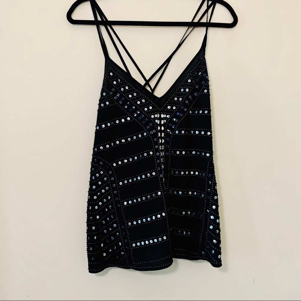 ✨EXPRESS Sequined Pattern Tank Top✨
